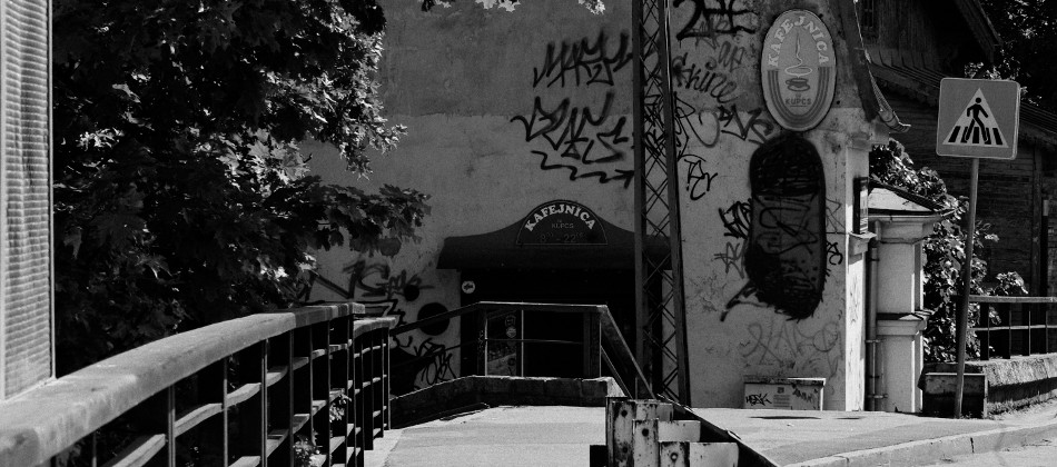 Bild: Kneipe im Rigaer Vorort Tornakalns.