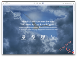 Bild: Die grundlegend erneuerte Website topruegenurlaub.de. Das Programmfenster der Software Mobirise unter macOS. Klicken Sie auf das Bild um es zu vergrößern.