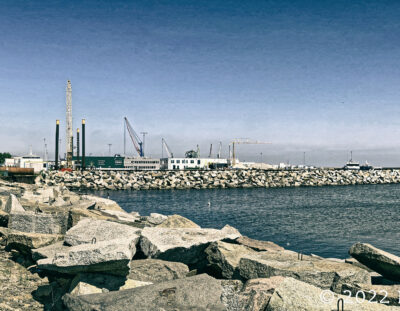 Fototour: Ein Panoramafoto vom Fährhafen Sassnitz – Mukran Port