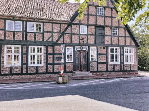 Bild: Unterwegs im Historischen Stadtkern von Brunsbüttel. Klicken Sie auf das Bild um es zu vergrößern.